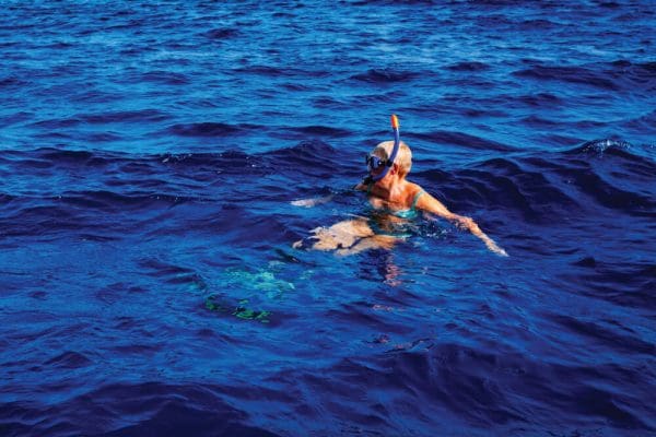 snorkling in the caribbean